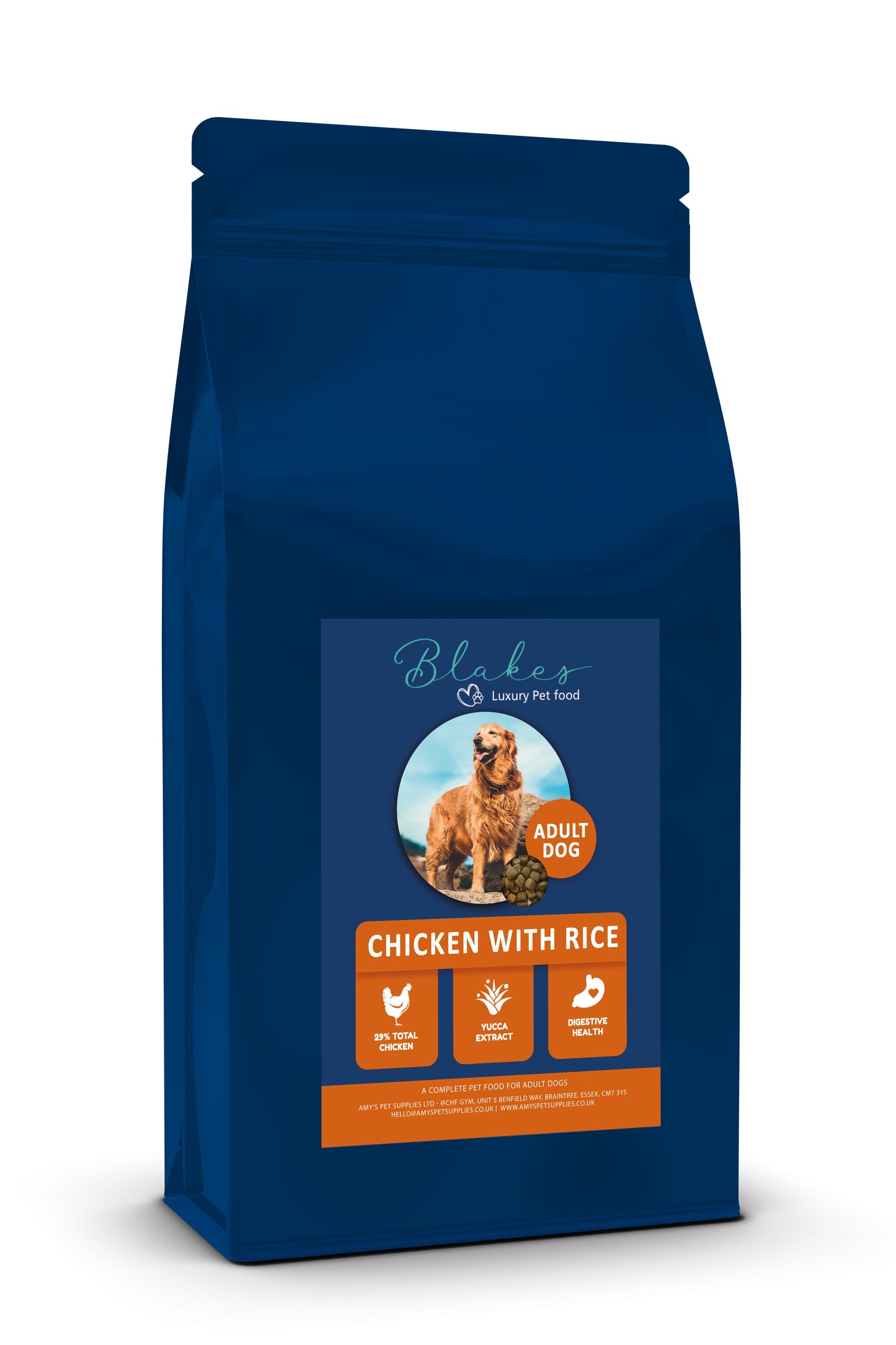 Blakes - Large Breed - Super Premium - Chicken with Rice 10Kg