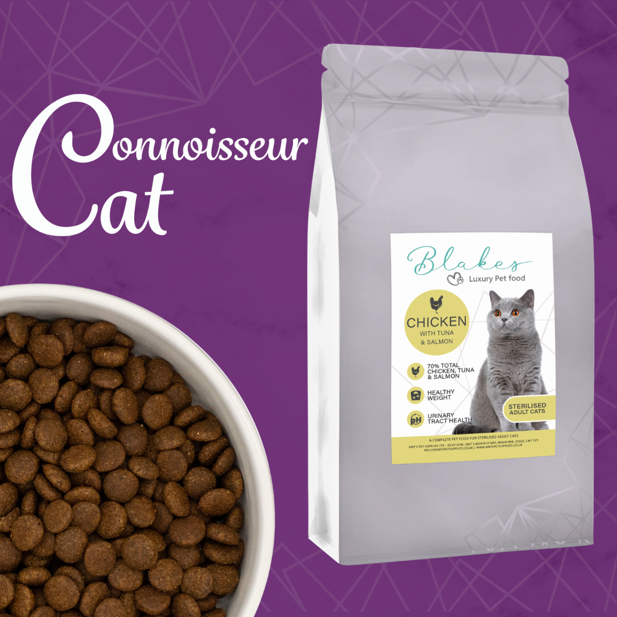 Blakes - Adult Cat - Connoisseur Cat 5KG