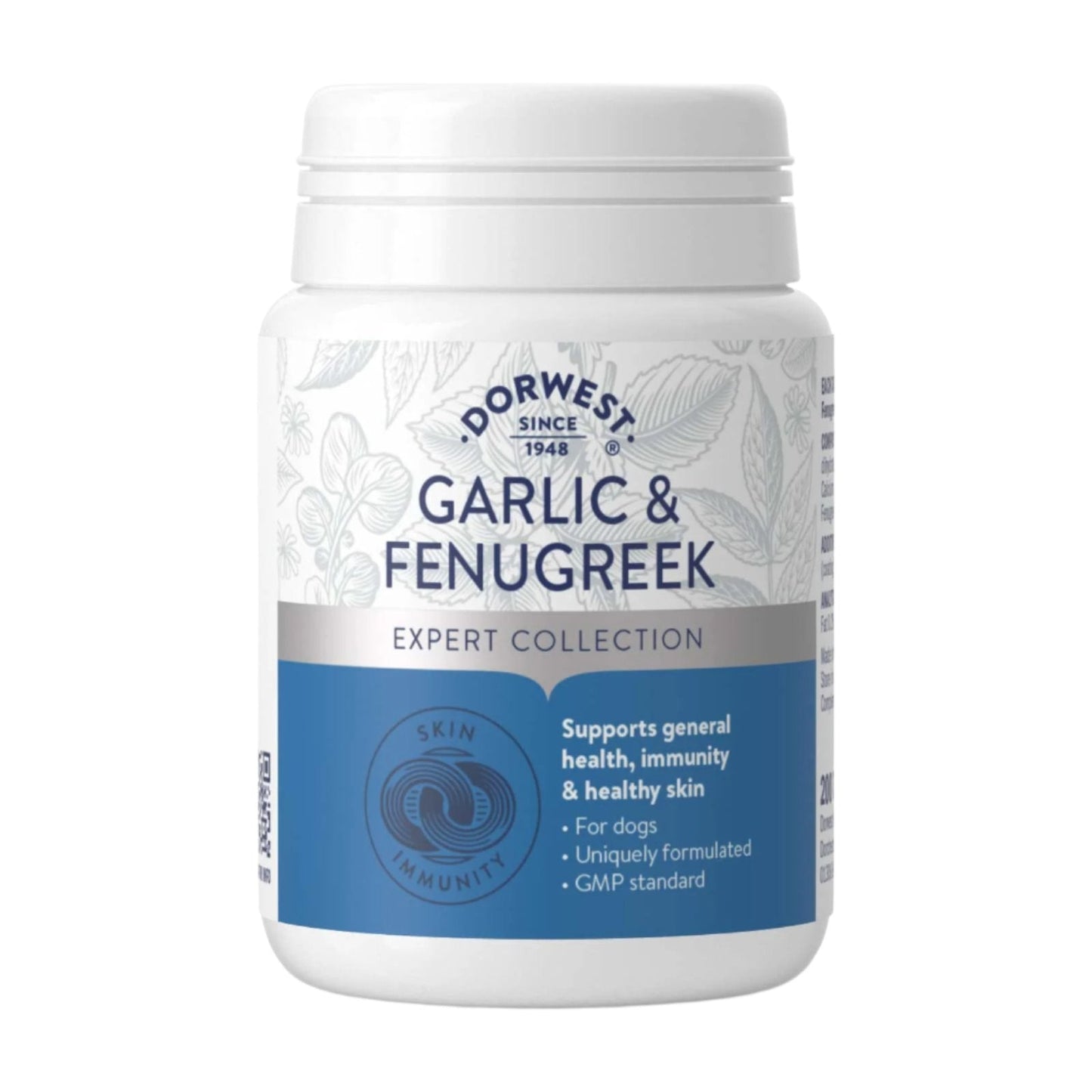 Dorwest Garlic and Fenugreek Tablets - Natural Support for Dog's Wellness