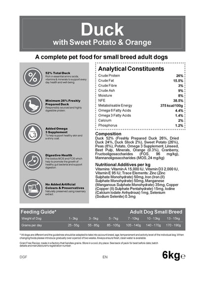 Blakes - Small Breed - Grain Free Complete Dog Food 6KG