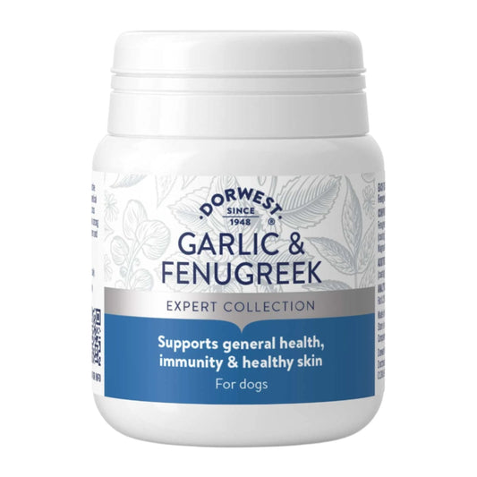 Dorwest Garlic and Fenugreek Tablets - Natural Support for Dog's Wellness