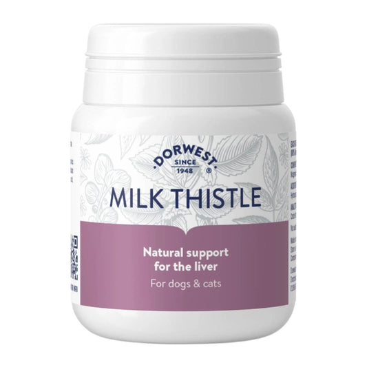 Dorwest Herbs Milk Thistle Tablets - Natural Care for Pets